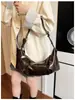 Bolso Plegado Informal de Gran Capacidad para Mujer 2026 Nuevo Primavera Verano Versátil Bolso Cruzado de Hombro Único Moderno Bolso Croissant