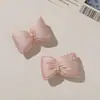 Estilo INS sistema de color macarrón suave juvenil versátil moño 3D clip para el pelo DIY zapatos para mujer calcetines accesorios de ropa