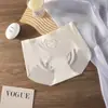 Nuevas Bragas de Seda Helada sin Costuras con Entrepierna Extendida para Mujer, Bragas de Algodón Puro con Entrepierna de Cintura Media para Mujer, Calzones para Chica Joven