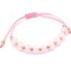 Pulsera de Hilo para Mujer, Nuevo Color, Cuentas Dulces, Linda, Estilo Chica, Ábaco de Vidrio, Cuentas, Pulsera Ajustable DIY, Joyería