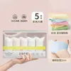Ropa Interior de Algodón Desechable para Mujer, Esterilizada, Sin Lavar, Empaquetada Individualmente, Adecuada para Postparto, Viajes, Portátil, Verano, Uso Diario