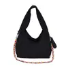 Moda Estilo Japonés Estilo Perezoso Bolso de Hombro Simple de Nylon Gran Capacidad Casual Versátil Bolso de Axila para Mujer con un Toque de Alta Gama