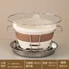 Fogareiro Tradicional de Carvão para Interior para Preparo de Chá em Casa, Fogão Lateral Doméstico, Fogareiro de Carvão de Argila, Equipamento de Argila para Assar Chá em Churrascos ao Ar Livre