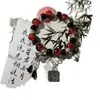 Pulsera con Cuentas Colgante de Cerradura Ruyi Antigua Nicho Versátil Elegante Pulsera de la Marca Fortune Pulsera Joyería