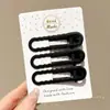 Mini pinza BB negra, pinza para el cabello ultrachica para mujer, nuevo modelo 2026, pinza lateral para fleco, pinza pequeña para fleco, accesorio para el cabello