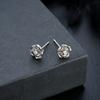Aretes de Flor de Rosa para Hombres, Elegantes y Modernos, Aretes Dulces y Delicados para Mujeres, Diseño Versátil, Accesorios de Oreja Florales al por Mayor