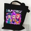 Bolso de Hombro Versátil Diario para Estudiante con Estampado de Dibujos Animados Anime Moda Transfronteriza Bolso de Lona Portátil de Gran Capacidad