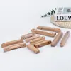 Suministro Directo de Fábrica Tirador de Madera Maciza para Puerta de Gabinete Tirador Moderno Simple para Puerta de Armario y Gabinete Estilo Tronco Tirador de Madera para Cajón