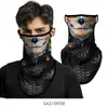 Bufanda Triángulo para Colgar en la Oreja de Motocicleta, Cubre Cuello Transpirable de Seda de Hielo, Máscara de Ciclismo, Bufanda Facial para Protección Solar de Pesca, Bufanda para el Cuello, Protección UV