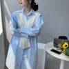 Jia tecido coreano estilo ombro xale cor sólida malha xaile moda feminina lenço B8001