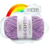 Hilo de tres cabos multicolor degradado, algodón leche, tejido a mano, grosor medio, hilo para bebé estampado, hilo para suéter de bebé e infantil, hilo de calidad de exportación