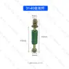 Conector Tres en Uno para Muebles, Especial para 12 Tableros, Hebilla de Bloqueo Alta de 9.5, Rueda Excéntrica, Varilla de Instalación Rápida para Armario