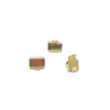 Accesorios de Joyería de Acero Inoxidable Clip Fijo para Cordón de Cuero DIY Hebilla Hebilla Hecho a Mano