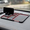 Loja Atacado Tapete Antiderrapante para Carro Rack de Armazenamento Silicone Painel Número Temporário Cartão de Estacionamento Dropshipping Antiderrapante