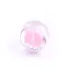 Fábrica 12mm Calabaza Transparente Color Interno Cuenta Cuenta Media Pulsera Coreana Flor de Zapato DIY Accesorios de Joyería para Niños