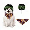 Festival de Pets Conjunto de Perucas Malucas Lenço de Halloween Peruca Conjunto de Duas Peças Pode Ser Dropshipping [Personalização de Processamento]
