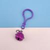 Gancho de Llave de Color Caramelo de Plástico Juguete Accesorios para Ropa Llavero de Moda Campana Colorida Lazo de Regalo