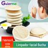 Toalha de Limpeza Facial Esfoliante de Bucha Vegetal Ferramenta de Beleza Removedor de Maquiagem Esfoliante Toalha de Limpeza com Polpa de Bucha