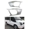 Adecuado para Ford Transit Nueva Generación Pro Cubierta de Luz Antiniebla para Transit, Pegatina para Luz Antiniebla, Piezas Decorativas Galvanizadas
