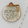 Cuentas planas de cristal 6mm cuentas de vidrio cuentas de rueda 8mm cuentas sueltas diy joyería con cuentas material para pulsera accesorios 100 piezas
