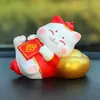 Adorno de Gato de la Fortuna de Dibujos Animados para Coche Decoración Creativa Festiva Linda para Salpicadero de Coche Suministros al por Mayor