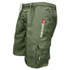 Shorts Cargo de Moda Multibolsos em Estoque Venda Quente Transfronteiriça Calças Casuais Masculinas Comprimento até o Joelho Comércio Exterior Amazon Shorts Cargo