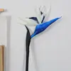 Pássaro-do-Paraíso Artificial de Alta Qualidade PU Strelitzia Reginae Decoração de Casamento para Lobby de Hotel Planta Artificial em Vaso Planta Verde Paisagismo