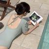 2023 Novo Triângulo Maiô Feminino Barriga Coberta Emagrecimento Praia Férias Termais Maiô [uma geração de cabelo]]