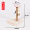Estrutura de Escalada para Gatos de Sisal Coluna Arranhador para Gatos Placa Arranhadora para Gatos Moedor de Garras Coluna de Escalada para Gatos Placa de Garras para Gatos Madeira Maciça Caixa de Areia para Gatos Suprimentos de Brinquedos para Gatos