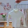 [En Stock Prendas de Punto Multicolor para Niñas 2025 Nuevo Otoño e Invierno Nuevo Estilo Niños Niñas Bebés Versátil Suave Cuello con Orejas