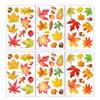 Pegatinas de Ventana de Hojas Caídas de Acción de Gracias al por Mayor Transfronterizas Nuevas Pegatinas Estáticas de Hoja de Arce de Otoño Pegatinas de Decoración de Atmósfera de Escena