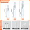 Frasco spray transparente personalizado de 2 ml para amostra, frasco spray para perfume, frasco de vidro para loção, frasco de recarga prático para viagem