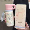 Una Taza, Tres Formas de Beber, Taza de Agua de Acero Inoxidable 316 de Gran Capacidad, Linda, Anticaídas, Portátil, Taza con Doble Popote de Apertura por Resorte