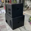 Contrachapado de Abedul 15 pulgadas 18 pulgadas Laberinto Cerrado Subwoofer Altavoz Gabinete Vacío Producto Terminado