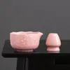 Juego de Dos Piezas de Matcha Cerámica Retro China Juego de Té Utensilios para Preparar Té Dinastía Song Bambú Imitación Song Tazón de Matcha de 100 Piezas