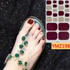 Verano 2021 Nuevos Stickers Franceses para Pies Stickers Nail Art Stickers Completos Bronceado Japonés Despegables Nail Art Stickers para Pies Stickers Completos