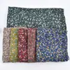 Bufanda Floral Elegante de Otoño e Invierno, Versátil, Larga, de Hilo de Bali de Alta Calidad, Bufanda Chal Estampada para Mujer