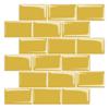 Pegatinas de pared autoadhesivas con pegamento de gota, procesamiento de fábrica, serie de ladrillos cuadrados pequeños, decoración de pared, papel tapiz 3D, pegatinas impermeables y resistentes a las manchas