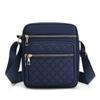 Bolso de Mujer Gran Capacidad Bolso Cruzado Versátil Moderno Ligero Bolso de Mamá Bolso de Viaje Bolso de Tela Oxford Multicapa Bolso de Hombro