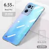 Adecuado para Funda de Teléfono Móvil Opporeno11, Cubierta Protectora Transparente Anti-Caídas, Media Cubierta Frameless Ultradelgada, Sensación Simple y de Alta Gama
