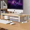 Soporte Elevado para Computadora de Escritorio Soporte Elevado para Monitor Soporte de Almacenamiento para Escritorio de Oficina Base Almohadilla Soporte Alto