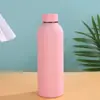 Comercio Exterior Acero Inoxidable Botella Americana de Boca Pequeña Pintura de Goma Taza Térmica Asa Portátil Taza de Agua Portátil para Deportes al Aire Libre