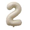 Transfronterizo Nuevo 32 pulgadas digital 40 pulgadas color crema color caramelo globo al por mayor serie de cumpleaños decoración de fiesta temática