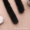 Set divertido de palo para gato diadema de tela tela de envolver al por mayor terciopelo súper suave conejo de peluche oso de peluche terciopelo ropa salchicha gorda anillo para el pelo procesamiento