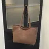 Bolsa Tote de Luxo de Grande Capacidade, Nova Tendência de Moda para o Trabalho 2025, Bolsa Grande Casual, Bolsa de Mão com Alça de Ombro, Bolsa Feminina