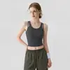 Roupas de Yoga Transfronteiriças Atacado Colete Esportivo Alças Duplas Verão Novo Estilo Emagrecedor Pilates Conjunto de Roupas Fitness Dropshipping