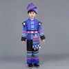 Nuevo Traje Minoritario 3 de Marzo Niños Yao Miao Niña de Danza vestido Traje Zhuang de Guangxi