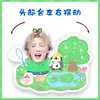 Boynextdoor Jin Yunhe Li Changhe Adorno de Escritorio Eléctrico Vibratorio Soporte Vibratorio Sello de Papel Plástico Periférico