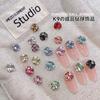 Acessórios de Unhas K9 de Alta Qualidade Produto Acabado com Pedras Empilhadas, Versátil da Moda Super Brilhante Pedras Empilhadas Sem Base Decoração de Diamante para Unhas