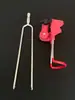 Soporte de torreta luminosa para pesca nocturna, soporte de inserción en tierra de doble uso para mano-mar, soporte de torreta de posicionamiento de ajuste arbitrario, soporte para caña de pescar